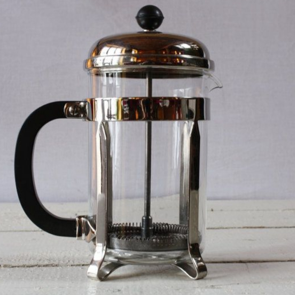 French Press plunger coffee maker press